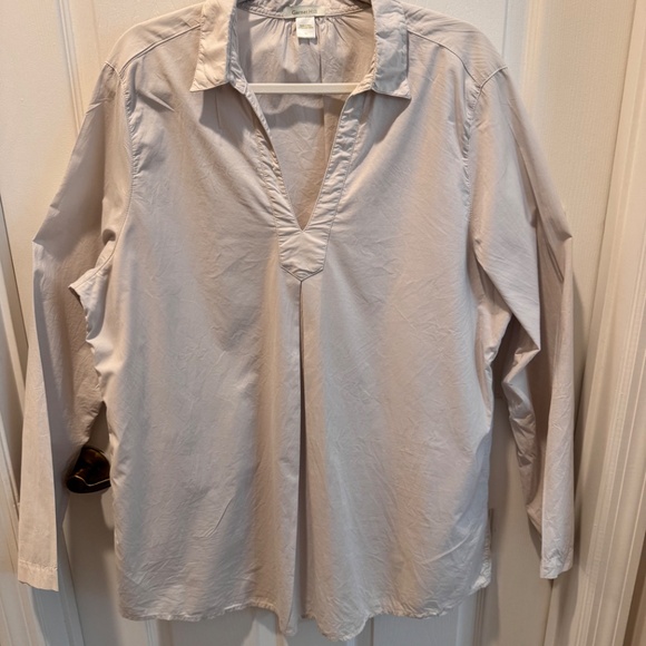 Woman's Beige Tunic, Size XL, Garnet Hill - Picture 2 of 10